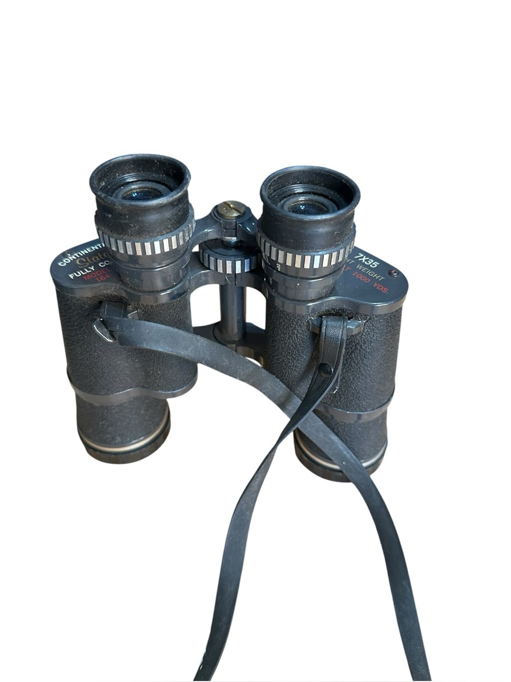 Vintage Continental Optics Statesman Model 164 7x35 Binoculars Fully Coated